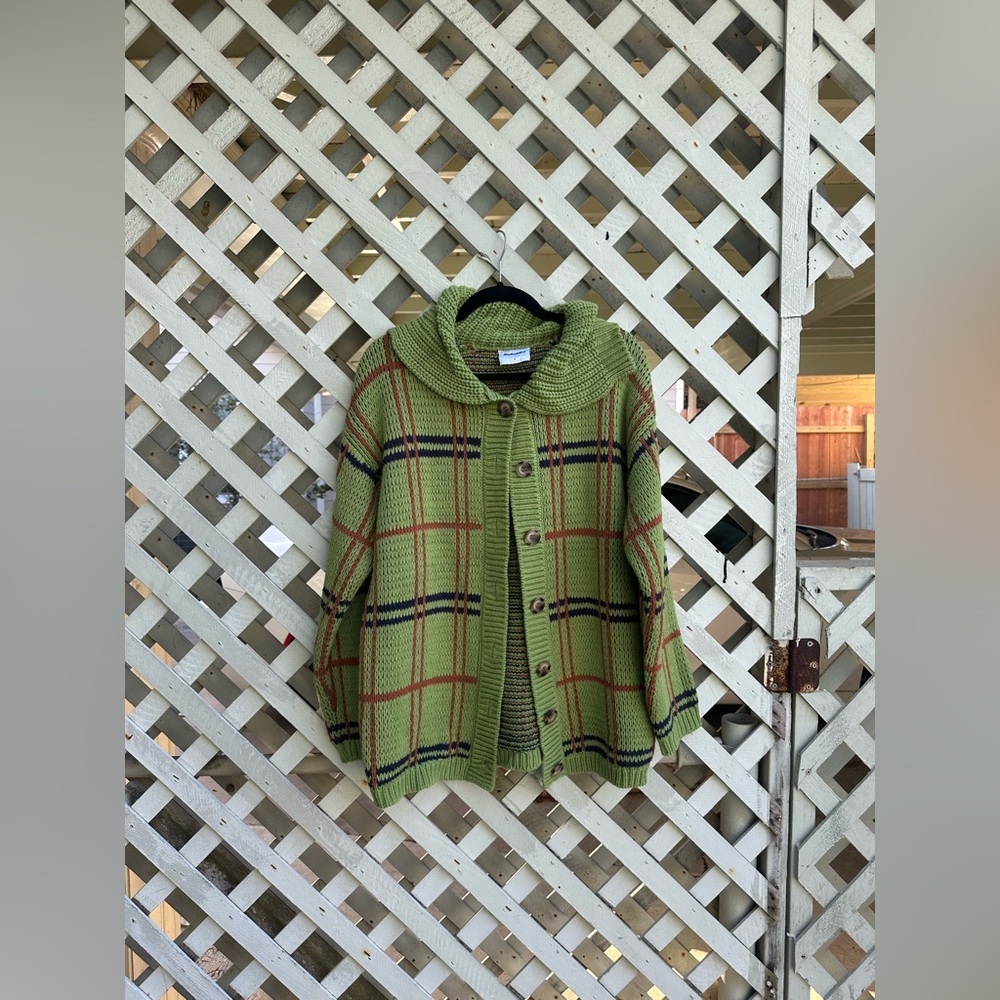 Anthropologie Callahan Bonnie Plaid Cardigan - Picture 5 of 8